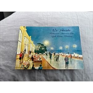 VTG Le Arcate 1950-60s Postcard - Restaurant American Bar Napoli Italy‎ Unposted